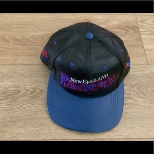 2/$30. NFL New England Patriots Leather Baseball SnapBack Cap